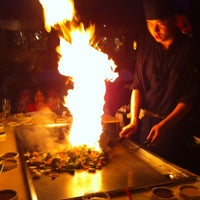 Photo taken at Kobe Ninja House Japanese Grill by Tim B. on 12/30/2012