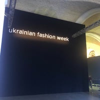Photo taken at Ukrainian Fashion Week by Chayka Mmore on 9/2/2019