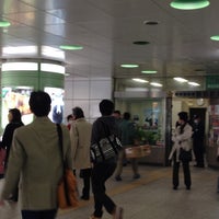 Photo taken at 新宿駅西口交番 by Mari I. on 3/24/2013