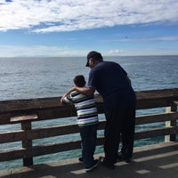 Photo taken at Newport Beach Pier by Loren B. on 1/4/2016