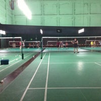 Photo taken at My House, Badminton Court (แบดมินตัน มายเฮ้าส์) by PopPe&amp;#39; T. on 5/12/2013