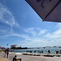 Photo taken at Praia do Porto da Barra by Julio P. on 2/3/2024