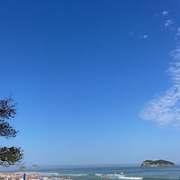 Photo taken at Praia do Pepê by Julio P. on 7/17/2022
