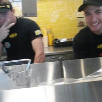 Photo taken at Which Wich? Superior Sandwiches by Jennifer L. on 8/7/2015