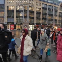 Photo taken at Hackescher Markt by Seher İ. on 12/22/2022