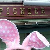 Photo taken at Pioneer Saloon by Angela on 3/31/2013
