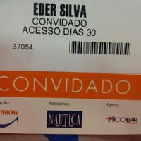 Photo taken at Sao Paulo Boat Show &#39;12 by Eder A. on 9/30/2012