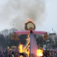 Photo taken at Октябрьская площадь by Pavel V. on 2/18/2018