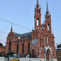 Photo taken at Католическая церковь пресвятого сердца Иисуса by Pavel V. on 7/9/2021