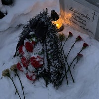 Photo taken at Смоленское православное кладбище by Pavel V. on 12/26/2021