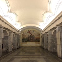 Photo taken at metro Baltiyskaya by Pavel V. on 1/18/2015