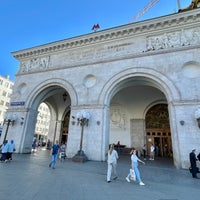 Photo taken at metro Belorusskaya, line 5 by Pavel V. on 6/28/2022