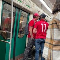 Photo taken at metro Primorskaya by Pavel V. on 7/9/2022