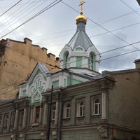 Photo taken at Церковь во имя Коневской Иконы Божией Матери by Pavel V. on 5/22/2015