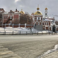 Photo taken at Iversky Nunnery by Pavel V. on 3/21/2021