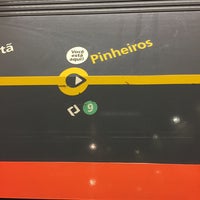 Photo taken at Estação Pinheiros (Metrô) by Jumba D. on 7/27/2019