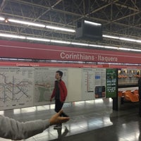 Photo taken at Estação Corinthians - Itaquera (CPTM) by Jumba D. on 6/25/2016
