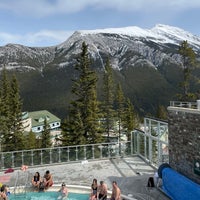 Photo taken at Banff Upper Hot Springs by Sherree D. on 4/19/2022