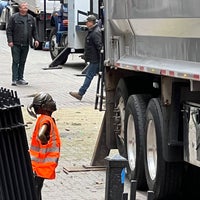 Photo taken at Fearless Girl by Gordon P. on 1/7/2023