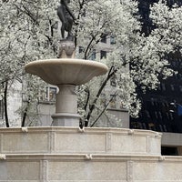 Photo taken at Pulitzer Fountain by Gordon P. on 4/10/2022