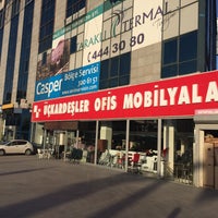 Photo taken at Üç Kardesler Ofis Mobilyalari by Recep B. on 2/26/2015