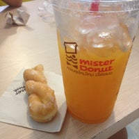 Photo taken at Mister Donut by Koi K. on 10/28/2012
