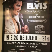 Photo taken at Teatro Clara Nunes by Romeu V. on 7/20/2019