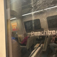 Photo taken at MARTA - Peachtree Center Station by Acórea S. on 12/3/2023