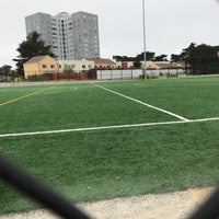 Photo taken at SFSU Soccer Field by Adrian C. on 7/8/2019