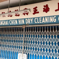Photo taken at Shanghai Chen Hin Dry Cleaning Co by Cheen T. on 6/27/2021