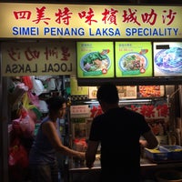 Photo taken at Simei Penang Laksa Speciality by Cheen T. on 2/8/2015