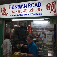 Photo taken at Dunman Road Char Siew Wan Ton Mee by Cheen T. on 8/15/2017