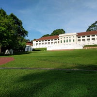 Photo taken at Fort Canning Green by Cheen T. on 6/7/2020