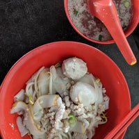 Photo taken at Jalan Tua Kong Lau Lim Mee Pok Kway Teow Mee by Cheen T. on 7/14/2019