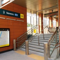Photo taken at Stevens MRT Interchange (DT10/TE11) by Cheen T. on 5/25/2020