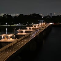 Photo taken at Marina Barrage by Cheen T. on 4/1/2024