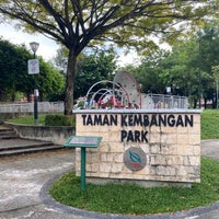 Photo taken at Taman Kembangan Park by Cheen T. on 5/26/2022