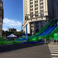 Photo taken at Slide The City NYC by Nicole M. on 8/8/2015