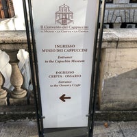 Photo taken at Cimitero dei Cappuccini by Efsun E. on 10/25/2019