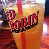 Photo taken at Red Robin Gourmet Burgers and Brews by Jason T. on 3/15/2013