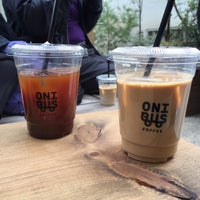 Photo taken at Onibus Coffee by Wooyoung H. on 4/10/2016