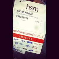 Photo taken at Expo Management 2014 by Lucas R. on 11/4/2014