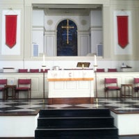 Photo taken at Virginia-Highland Church by Randie E. on 1/6/2013