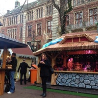 Photo taken at Wintermarkt Amsterdam by Erna I. on 12/1/2013