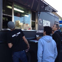 Photo taken at Bacon Bacon Truck by João O. on 1/30/2014