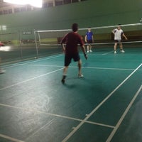 Photo taken at Permsuk Badminton Court by 🔰Num_Nom🔰 on 11/5/2012