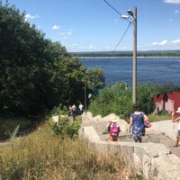 Photo taken at Пристань в Барбошином овраге by Anton G. on 7/20/2019