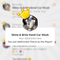 Photo taken at Shine &amp;amp; Brite Hand Car Wash by Smooshy S. on 5/7/2018