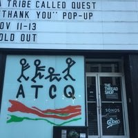 Photo taken at A Tribe Called Quest &amp;quot;Thank you&amp;quot; Pop Up by Josh C. on 11/13/2016