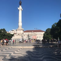 Photo taken at Rossio Square by Gary W. on 10/24/2017